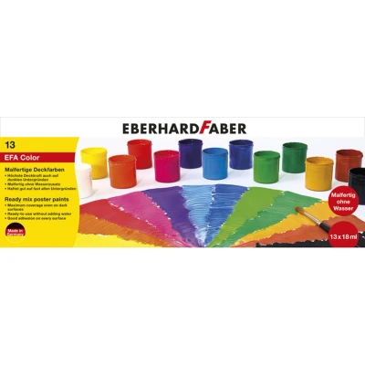 Afbeelding van Eberhard Faber Ef 575613 Verfset 13 Potjes Kant En Klaar