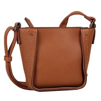 Afbeelding van TOM TAILOR Schoudertas Jacky Cross Bag Congnac Bruine