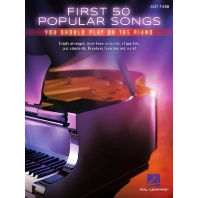 Afbeelding van First 50 Popular Songs You Should Play On The Piano