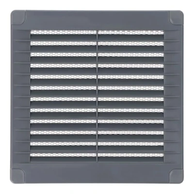 Afbeelding van Ventilatierooster EDM 87703 Grijs 15 x cm