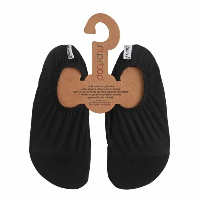 Afbeelding van Slipstop waterschoentjes basic black maat 18 20
