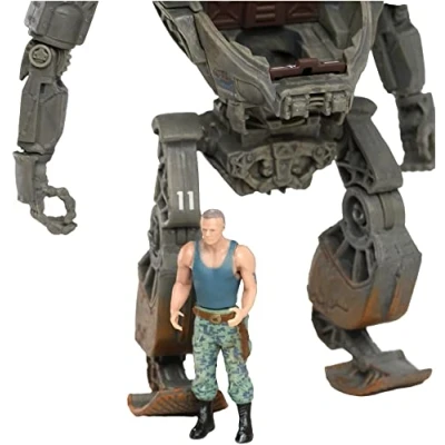 Afbeelding van Avatar W.O.P Deluxe Medium Action Figures Amp Suit 10cm &amp; Colonel Miles Quaritch 5cm