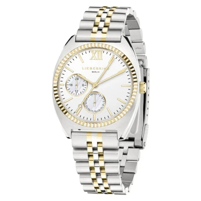 Afbeelding van Liebeskind Berlin Chronograaf silbergold, Dames, Maat: One Size, Silber gold