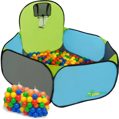 Afbeelding van LittleTom Speeltent Popup Kindertent Ballenbad Pumba incl. 200 ballenbadballen