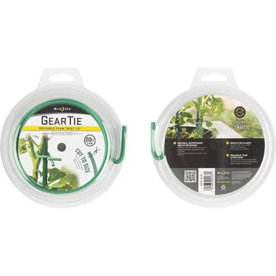 Afbeelding van Nite Ize Herbruikbare schuimrubberen gedraaide stropdas, 6,1 m, groen, m