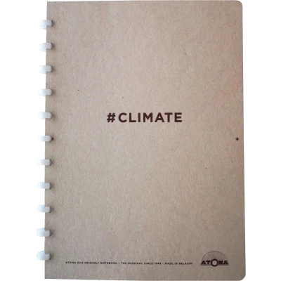 Afbeelding van Atoma Climate Schrift, Ft A5, 144 Bladzijden, Geruit 5 Mm Schrift