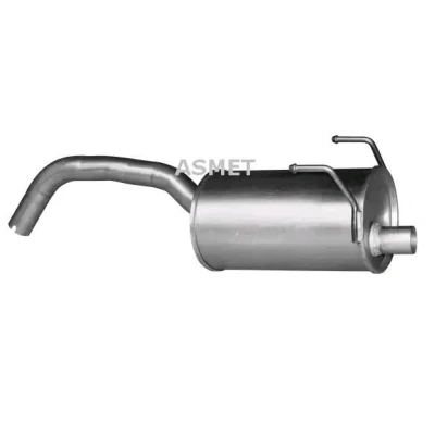Afbeelding van ASMET 16.090 Einddemper FIAT: 500 Hatchback, Panda II C Convertible, FORD: KA Hatchback