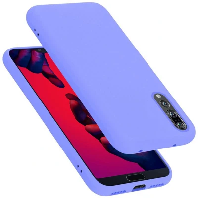 Afbeelding van Cadorabo Hoesje geschikt voor Huawei P20 PRO / PLUS in LIQUID LICHT PAARS Beschermhoes gemaakt van flexibel TPU silicone Case Cover