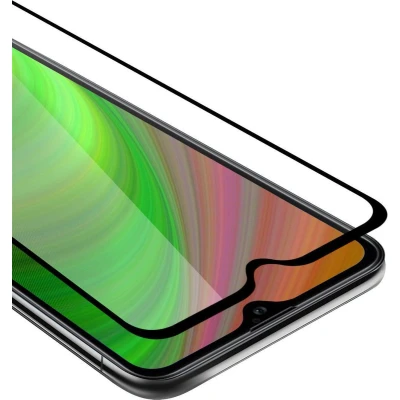 Afbeelding van Cadorabo Screenprotector geschikt voor Oppo FIND X2 LITE Volledig scherm pantserfolie Beschermfolie in TRANSPARANT met ZWART Gehard (Tempered) display beschermglas 9H hardheid 3D Touch