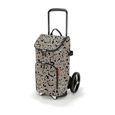 Afbeelding van Reisenthel Citycruiser Bag Tas Voor Boodschappentrolley 45L Baroque Marble Zwart