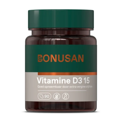 Afbeelding van Bonusan Vitamine D3 15mcg/600 IE Capsules