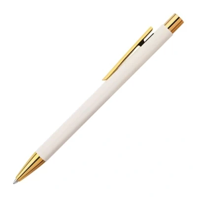 Afbeelding van FABER CASTELL 141445 Neo Slim balpen, stiftdikte B, marshmallow goud