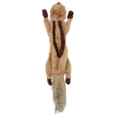 Afbeelding van Adori Hondenspeelgoed Skinny Bever Knuffel 60 cm Bruin