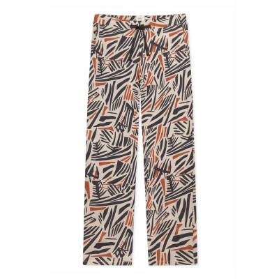 Afbeelding van Schiesser MIX Relax Pyjamabroek, Dames, Maat: 34, Grau jaspe