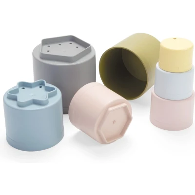 Afbeelding van Dantoy Stapeltoren Bioplastic Speelgoed Nordic Swan Ecolabel
