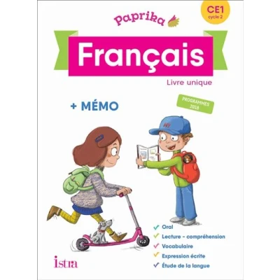 Image de Paprika Français CE1 Edition France Livre élève