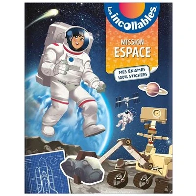 Image de Les Incollables Mission Espace Mes énigmes en stickers