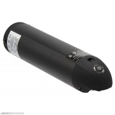 Afbeelding van E bike accu Maratron drinkflesaccu lange uitvoering 36V/11Ah zwart frame (DownTube)
