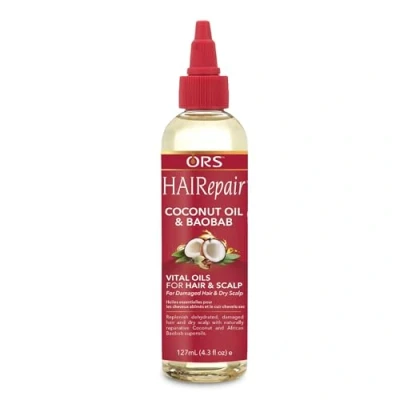 Afbeelding van ORS HaiRepair Coconut Oil &amp; Baobab Vital Oils For Hair Scalp 127ml