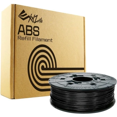 Afbeelding van XYZprinting RF10BXEU00E ABS Filament Black 600g Refill kunststof 1.75 mm 600 g Zwart