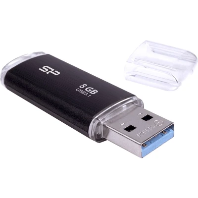 Afbeelding van Silicon Power 8GB Blaze B02 USB flash drive Type A 3.2 Gen 1 (3.1 1) Zwart