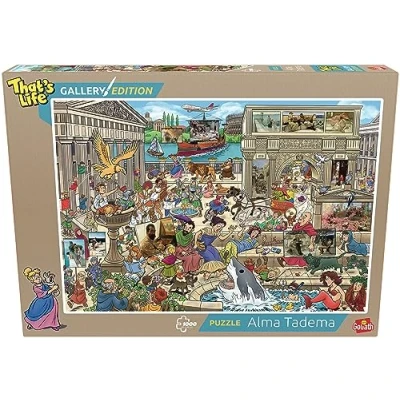 Afbeelding van Goliath Thats Life Gallery Edition: Alma Tadema 1000 Puzzelstukjes Legpuzzel (68x48cm)