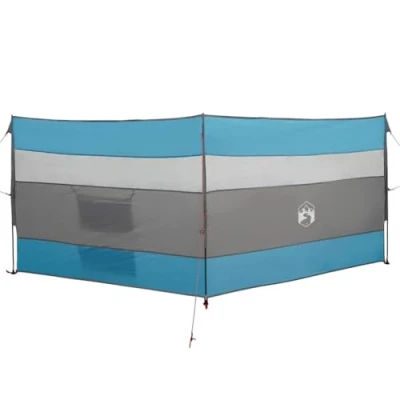 Afbeelding van vidaXL Windscherm camping waterdicht 340x130 cm blauw