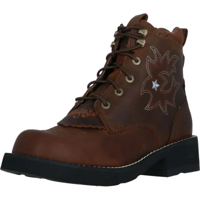 Afbeelding van Ariat Stalschoenen Western Probaby Lacer B Driftwood Brown 37,5