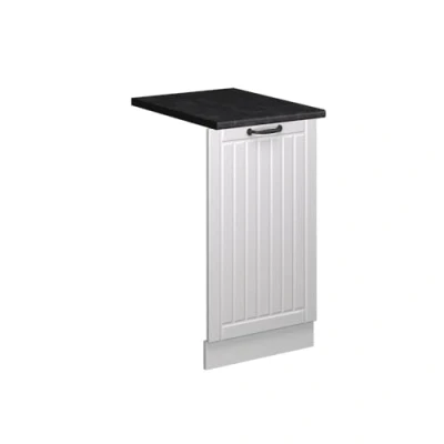 Afbeelding van Vicco Fame Line Panneau de lave vaisselle Blanc campagne 45 cm AP Anthracite
