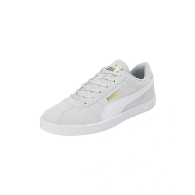 Afbeelding van PUMA Club II Unisex Sneakers Glacial Gray White Gold Maat 46