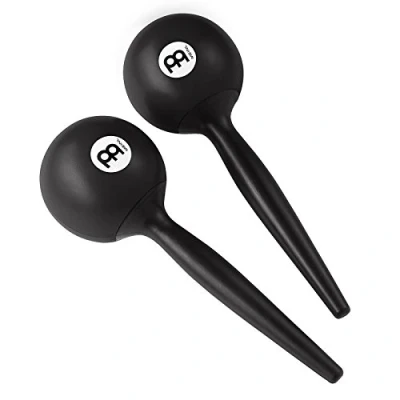 Image de Meinl PM3BK Maracas ronds plastique noir