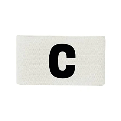 Afbeelding van Aanvoerdersband Team Wit / Junior, 22x7cm