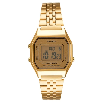 Afbeelding van Casio Digitaal horloge goldcoloured, Dames, Maat: One Size, Gold coloured