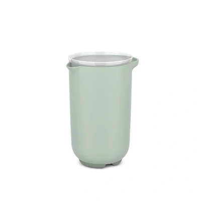 Afbeelding van Mepal Mixbeker met deksel Chef it 1000 ml Past in de koelkastdeur Magnetron en vaatwasmachinebestendig Bakspullen Nordic sage
