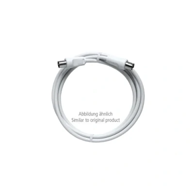 Afbeelding van Axing BAK 500 80 coax kabel 5 m IEC Wit