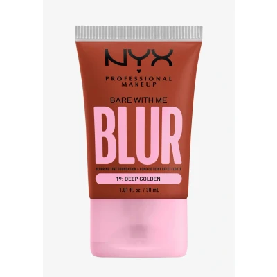 Afbeelding van Nyx Professional Makeup BARE WITH ME BLUR TINT Foundation, Dames, Maat: 30 g, Deep golden