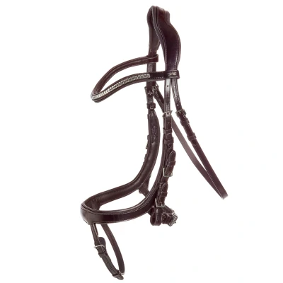 Image de Schockemöhle Bride Premium sports Equitus Omega Espresso/Argent Cob