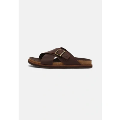 Afbeelding van Timberland Amalfi Vibes Muiltjes, Heren, Maat: 40, Dark brown Leer