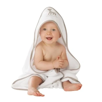 Afbeelding van Sophie de giraf Badcape Baby Badponcho Kraamcadeau Babyshower cadeau Katoen/Polyester 75 x cm Vanaf 0 maanden