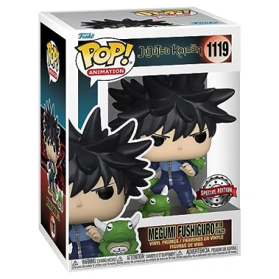 Afbeelding van Funko Megumi met Toads Pop! Jujutsu Kaisen Figuur 9cm