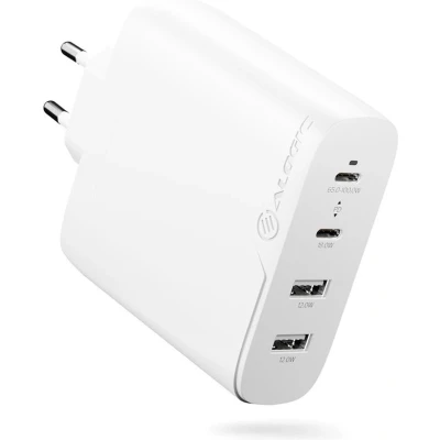 Afbeelding van ALOGIC 4X100 Universeel Wit USB Binnen