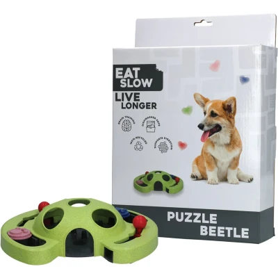 Afbeelding van Eat Slow Live Longer Puzzel Beetle