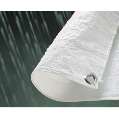 Afbeelding van Afdekzeil wit 6 x 8 meter
