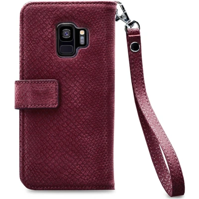 Afbeelding van Mobilize 2in1 Gelly Zipper Case Samsung Galaxy S9 Bordeaux