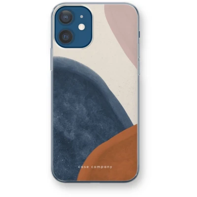 Afbeelding van Case Company® hoesje geschikt voor iPhone 12 Geo #1 Soft Cover Telefoonhoesje Bescherming aan alle Kanten en Schermrand