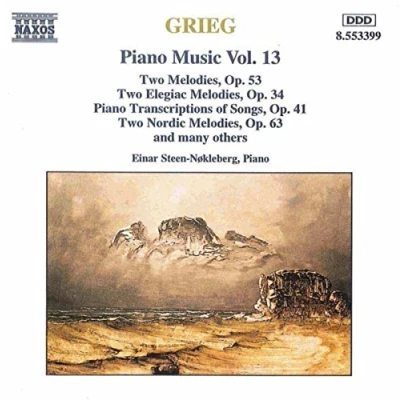 Afbeelding van Einar Steen Nokleberg Piano Music 13 (CD)