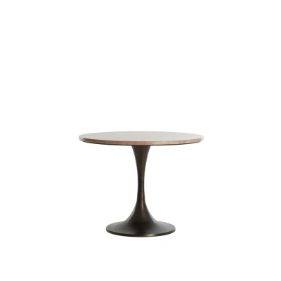 Afbeelding van Light &amp; Living Bijzettafel DOLIN Ø59x44cm Rood