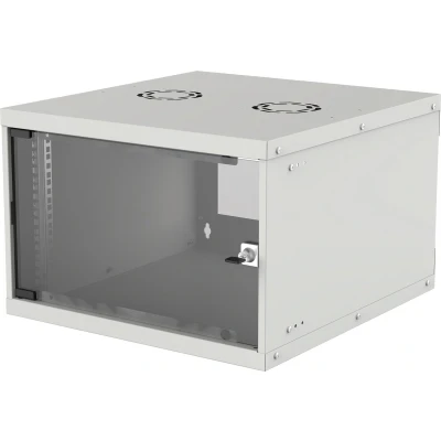 Afbeelding van Intellinet Basic Line 6HE 19inch wandkast (b x h d) 540 353 400 mm 6 HE Grijs wit (RAL 7035)