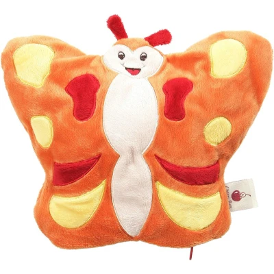 Afbeelding van Cherry Belly Baby Knuffel Vlinder Lijnzaadkussen Pittenzak met Lijnzaad Magnetron The ONLY Original