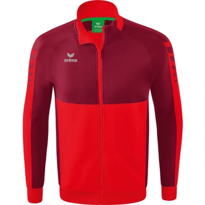 Afbeelding van Six Wings worker jack rood/bordeaux / L